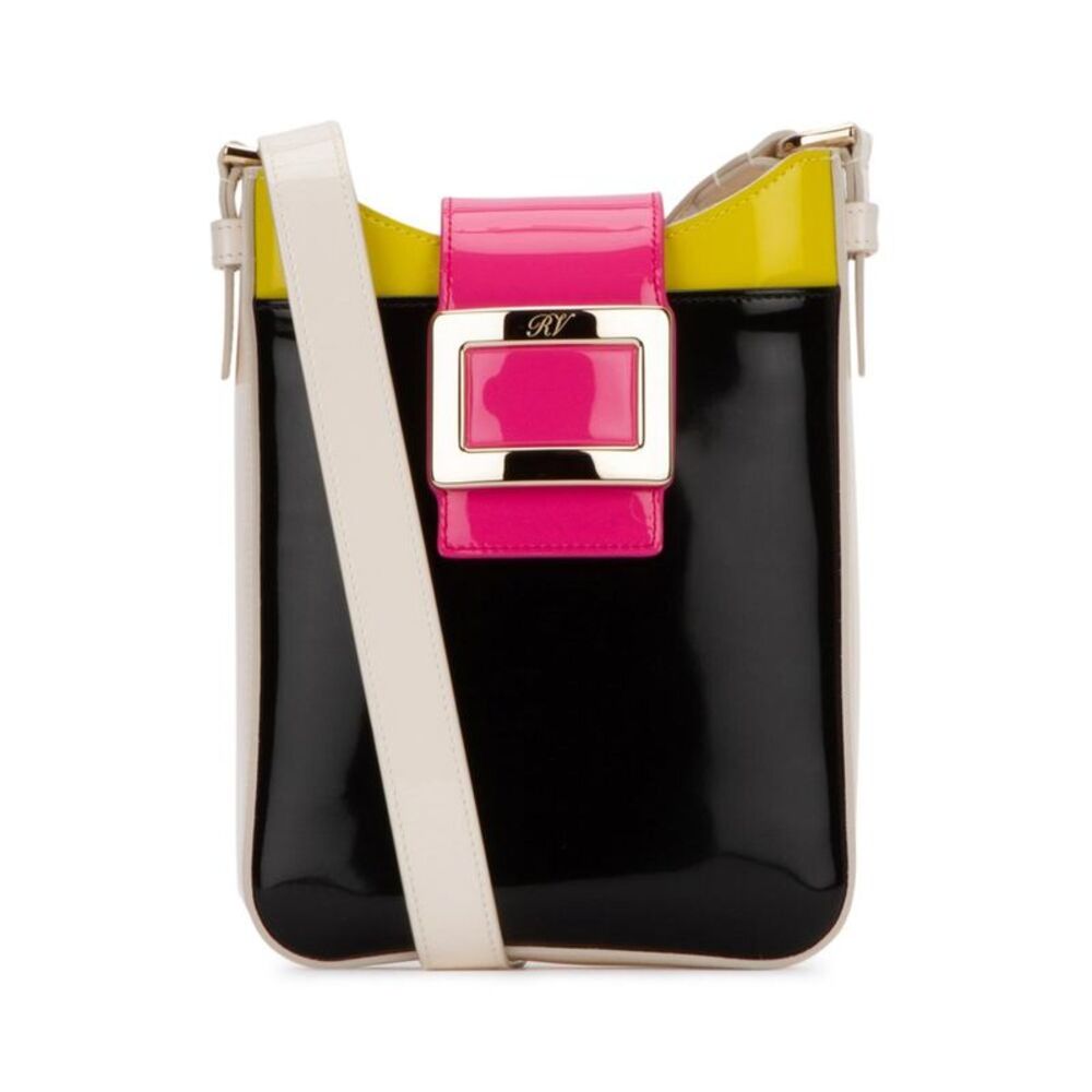 ROGER VIVIER Buckle Hobo Bag Women BLACK Handbags